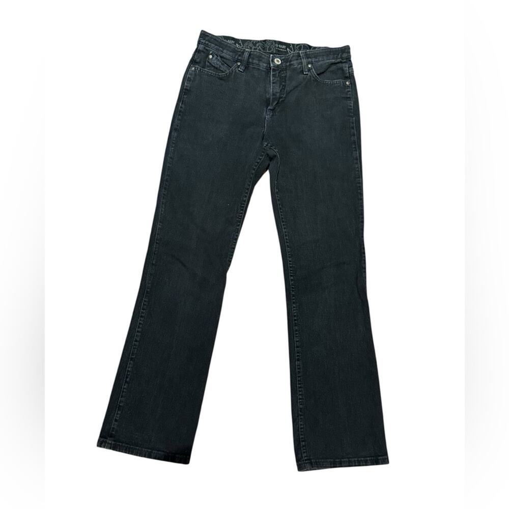 Wrangler Q-Baby Women’s Size 9/10 Classic Black Bootcut Jeans